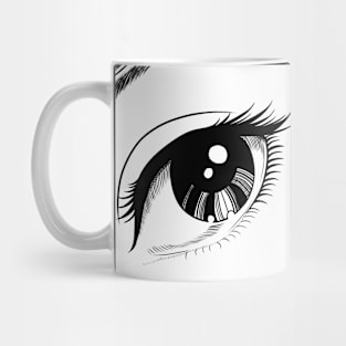 Anime eye of beauty Mug